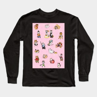 Neko Atsume Long Sleeve T-Shirt